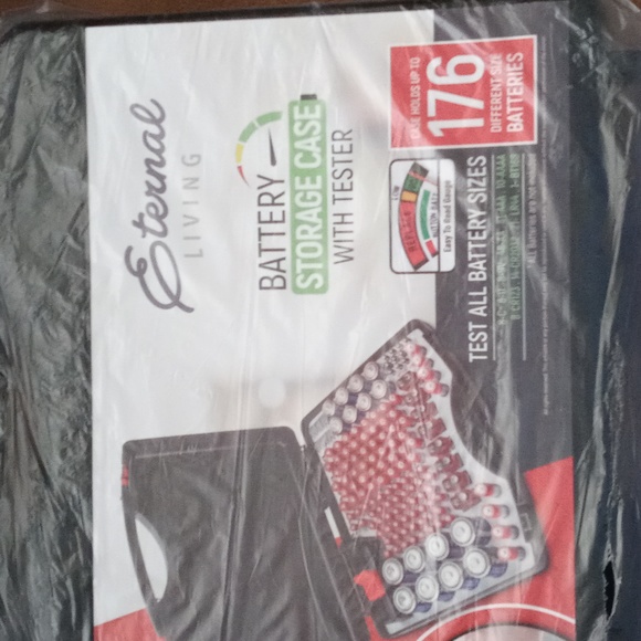 Eternal Living Other Battery Storage Case With Tester Poshmark